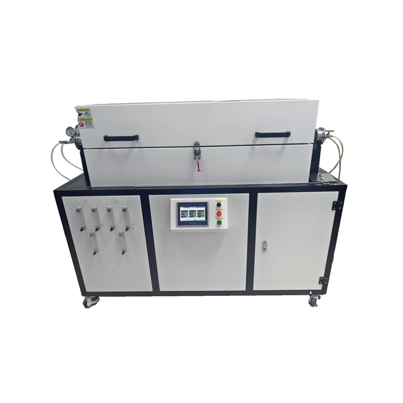 Tre-temperatur høj renhed kvarts rørovn